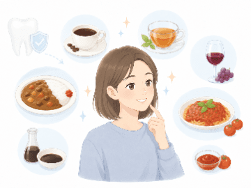 ホワイトニング食事 